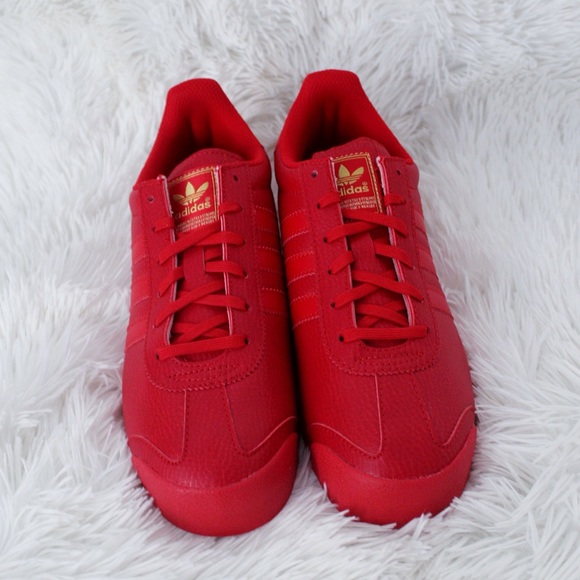 adidas Shoes | Red Adidas Samoa | Poshmark